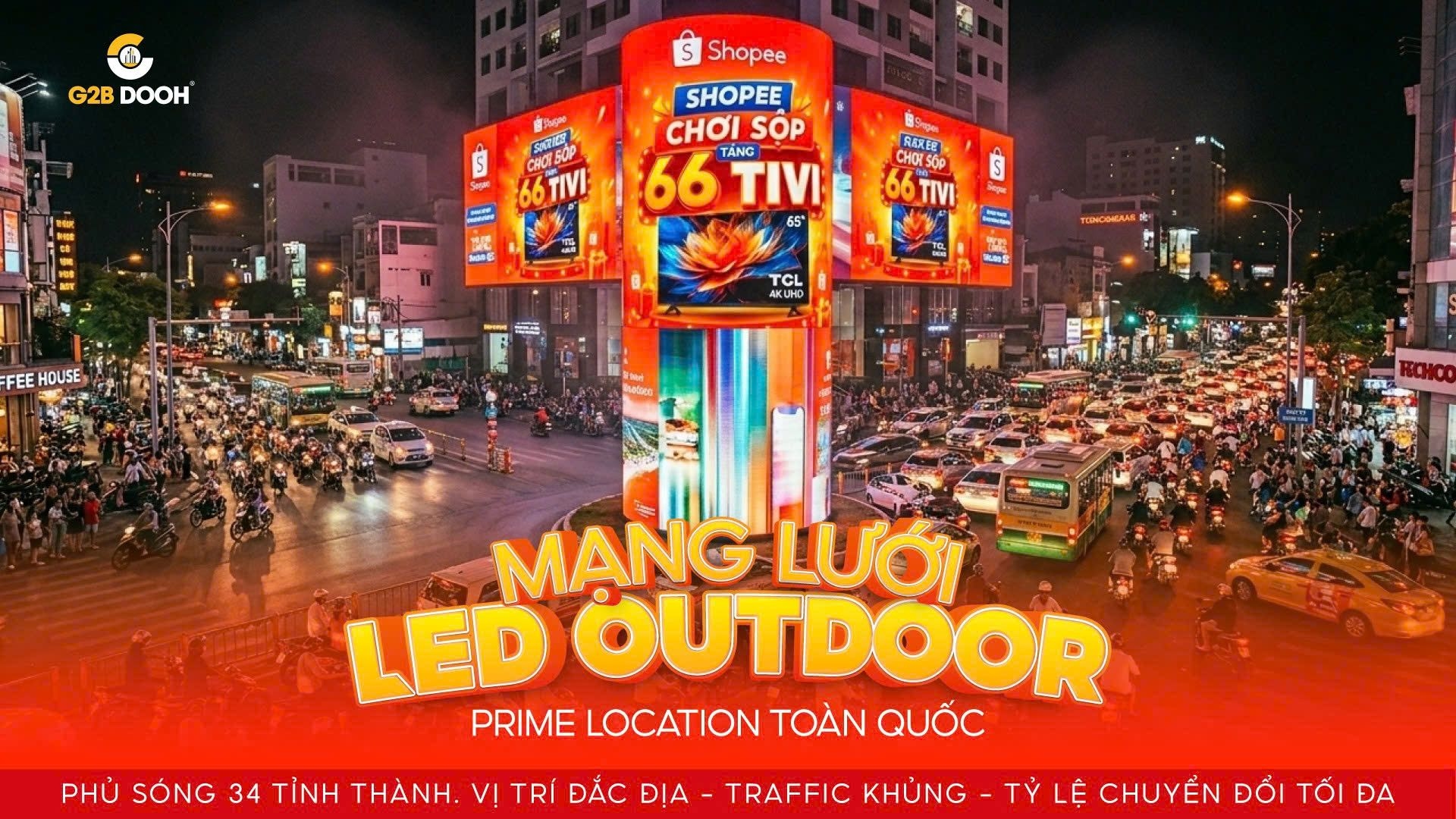 Mạng lưới led outdoor