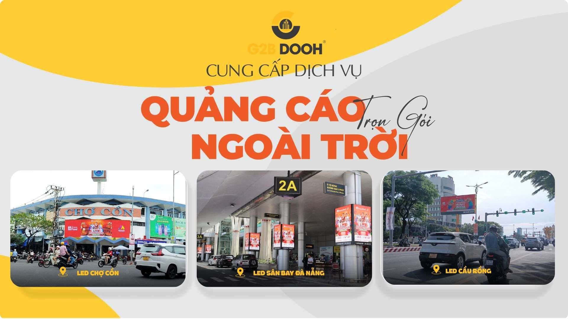 Chiến Dịch Quảng Cáo Màn Hình LED ShopeeFood Food Tour 2026 | G2B Media