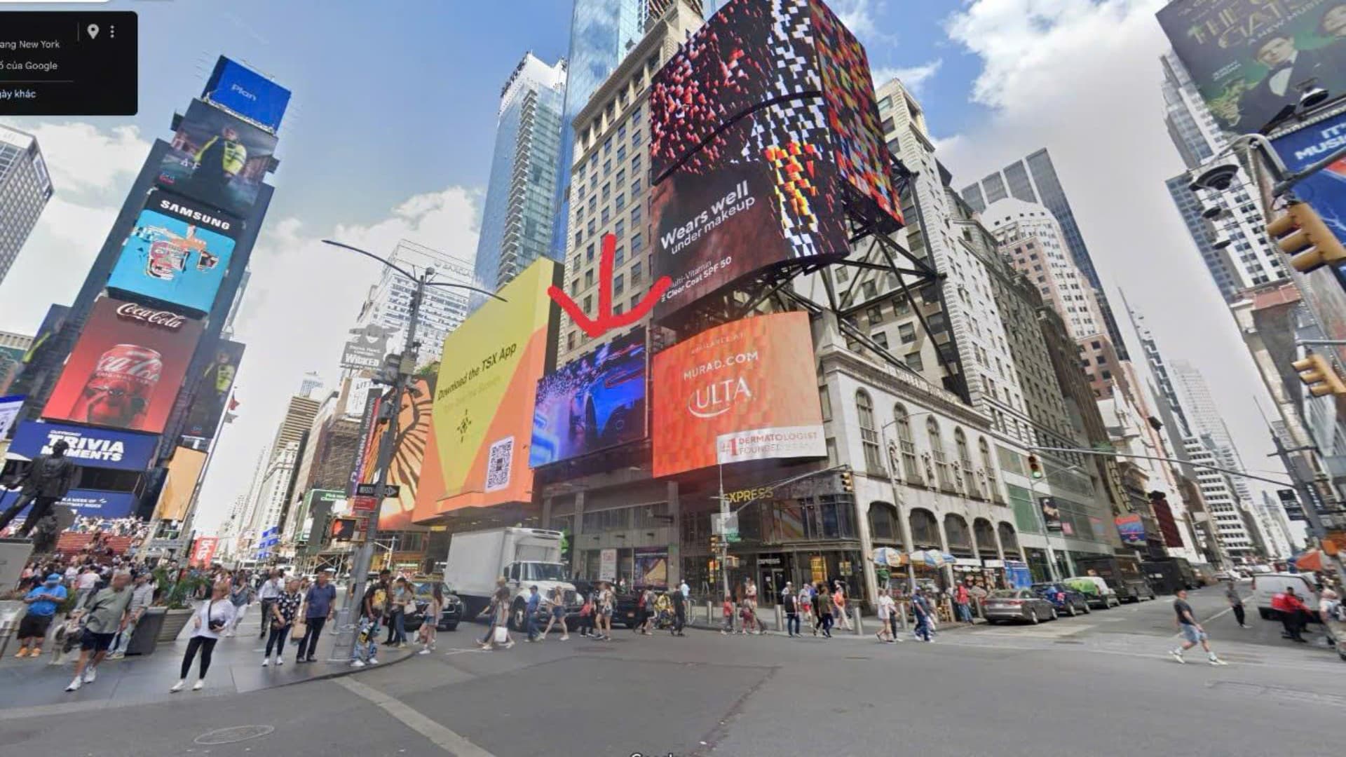 LED Screen 1500 Broadway Times Square NY 3