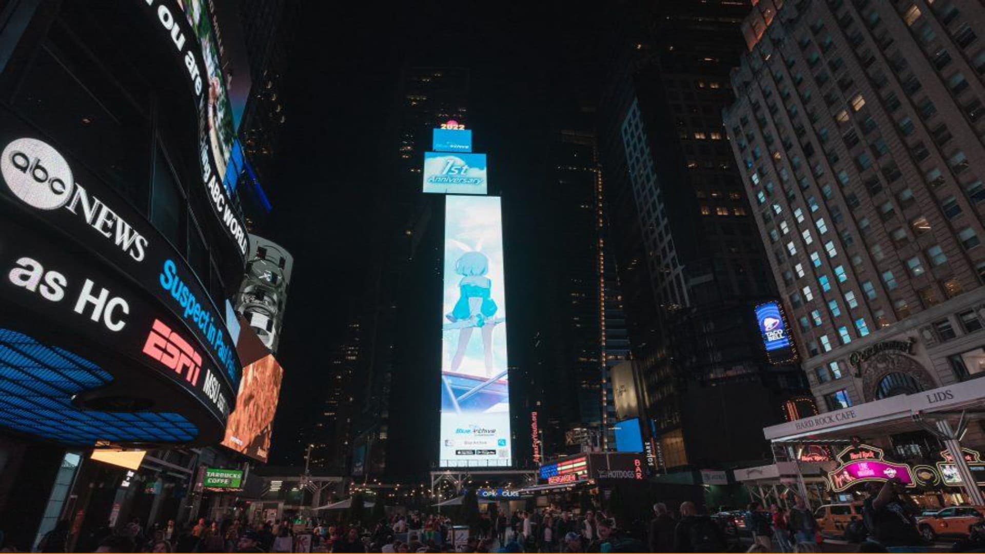 NEW YORK - LED 1 Times Square 3